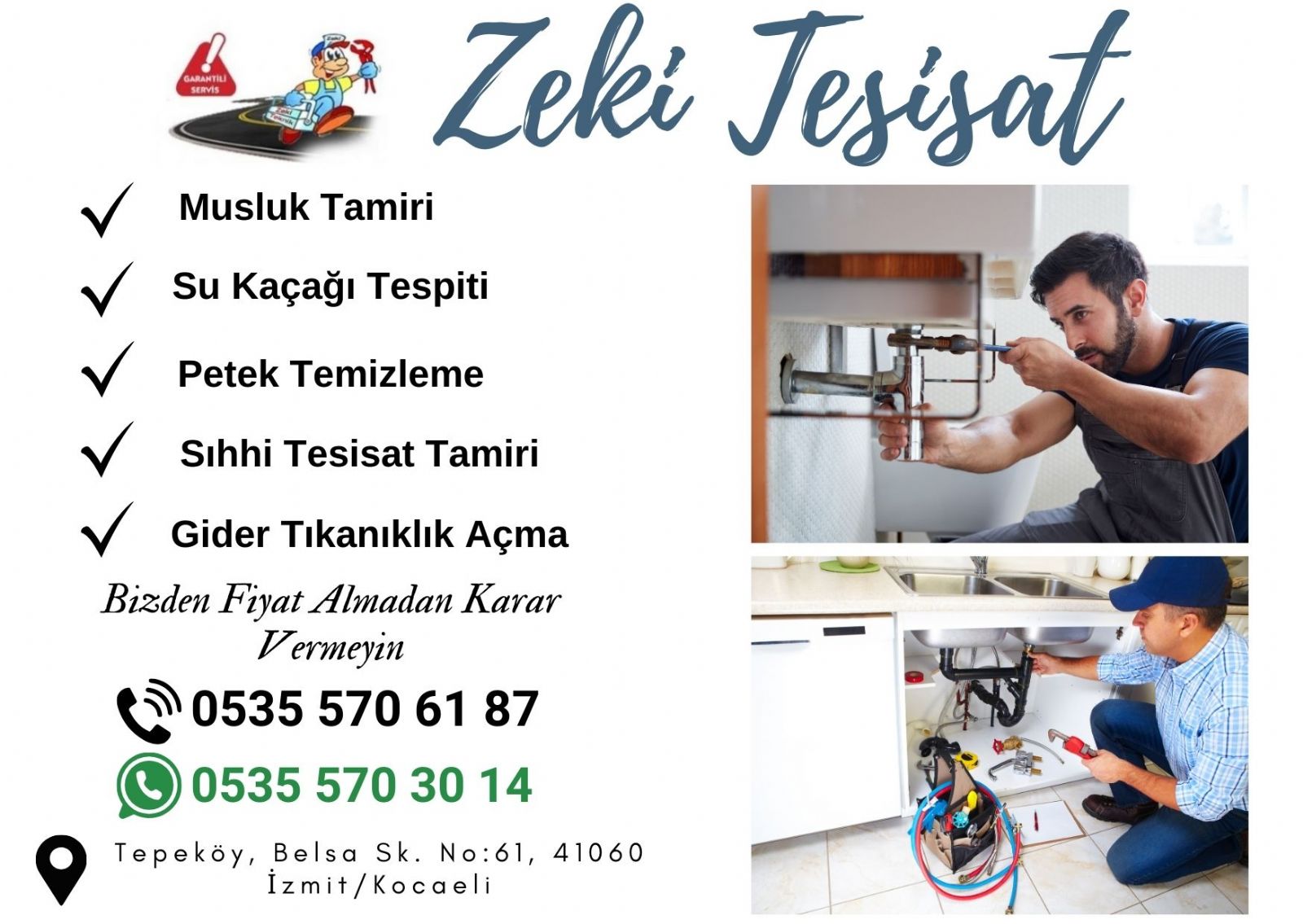 İzmit Su Tesisatçısı